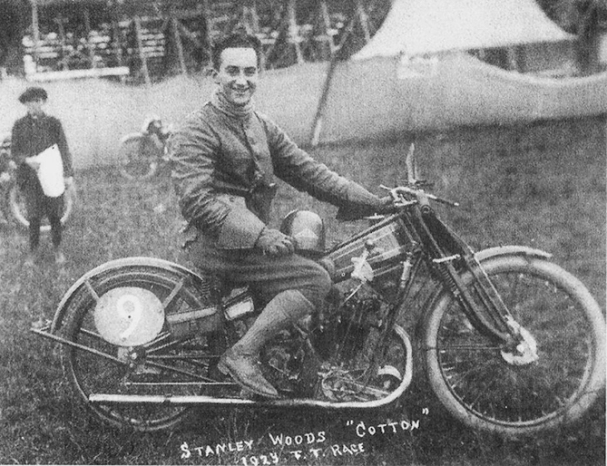 Stanley Woods in the 1923 TT